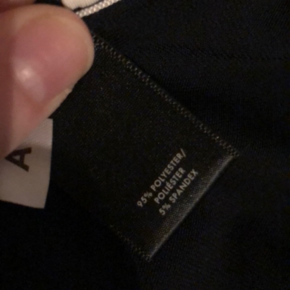 Classy Navy Blue Wrap Dress - Picture 5 of 5